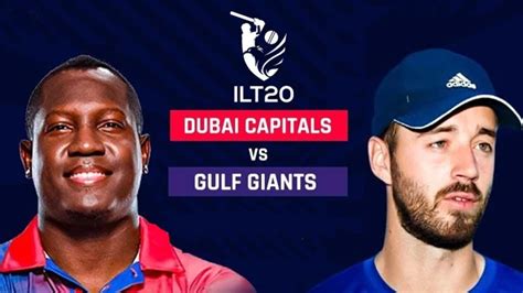 dubai capitals vs gulf giants